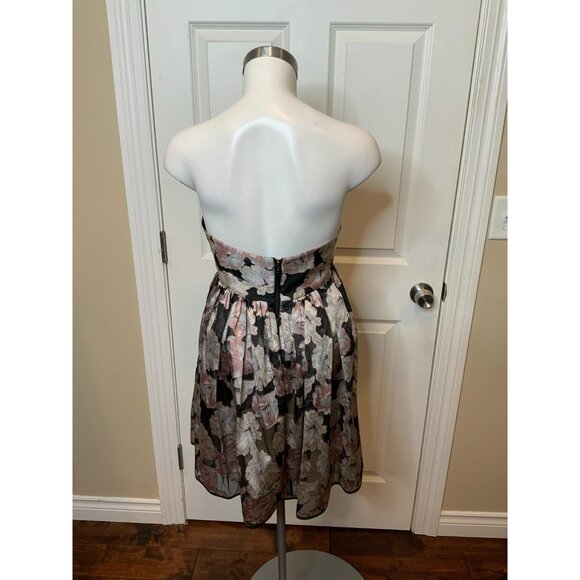 Maticevski Black Pink Floral Fandango Mini Dress $1800, Size 10 AU | 6 US - Picture 5 of 7